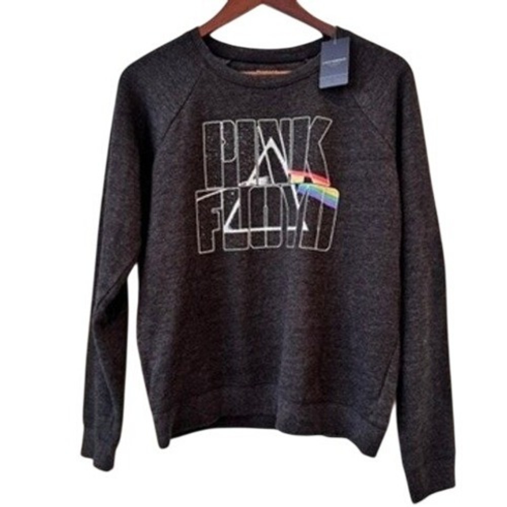 New Lucky Brand Pink Floyd Graphic Sweatshirt Unisex M Dark Band Merch Indie